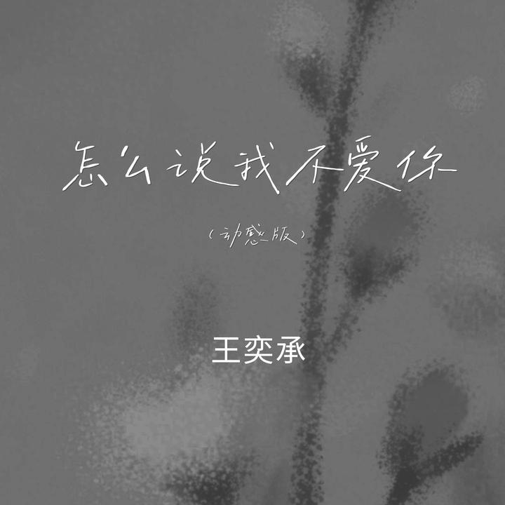 我不知为何_歌词_王奕承的歌曲_下载-汽水音乐